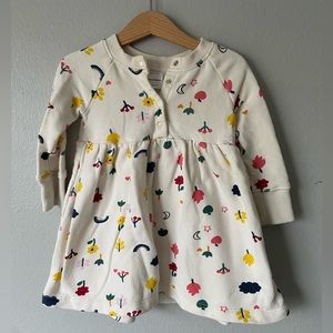 Hanna Andersson Long Sleeve Terry Dress